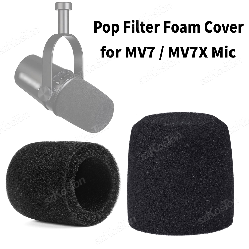 Shure Mic Mv7 - Ветрозащитный чехол из поролона с шумоподавлением