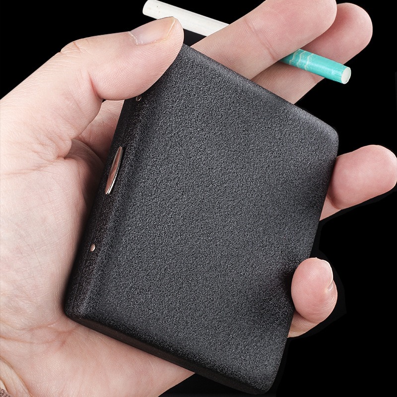 Smoking & Vaping Accessories - 20 упаковок, черная матовая металлическая коробка
