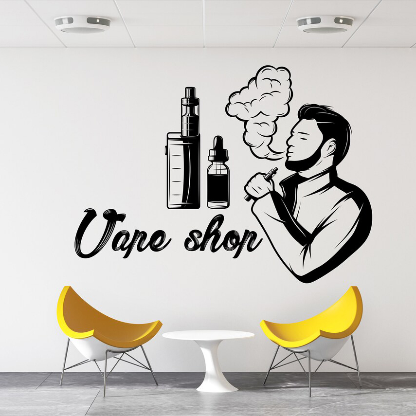 Vaping Store - Стикер для электронных сигарет A661