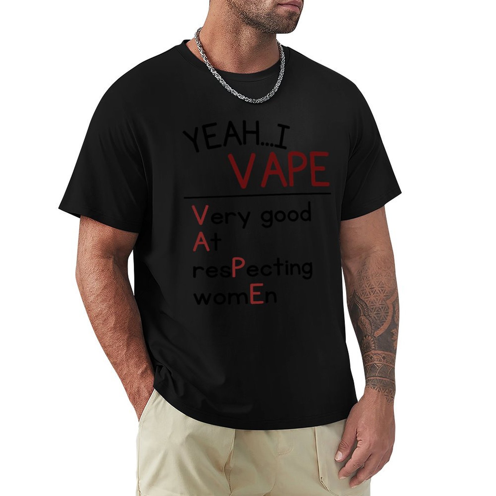 Vaping Goods - Футболка с надписью 