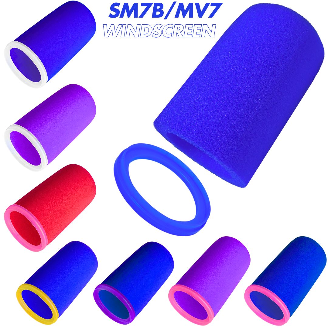 Shure Mic Mv7 - SM7dB пена высокой плотности ветрового стекла