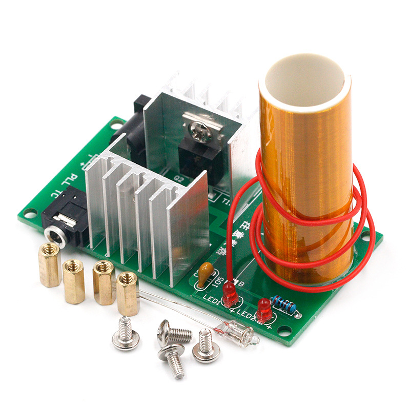 Coil Building Kit - Мини-катушка Тесла DIY Электронный комплект DC
