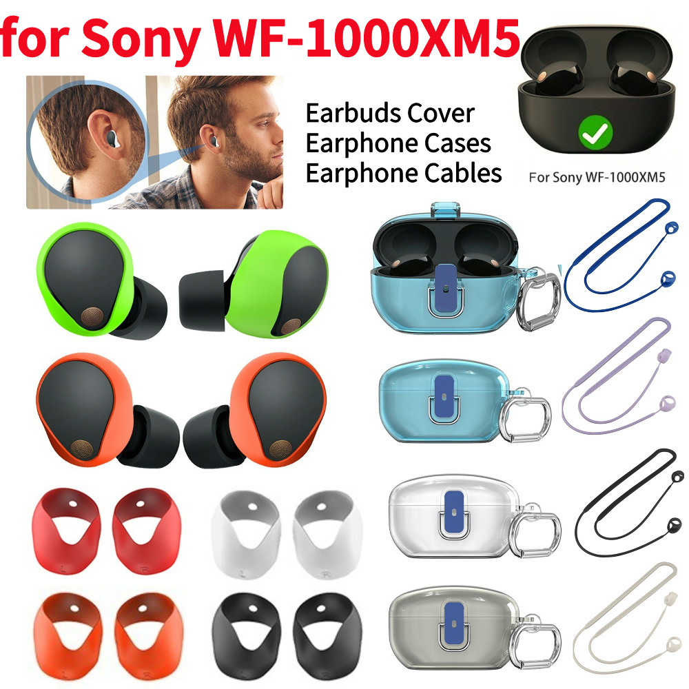 Sony Headphone Wf-1000Xm5 - 5 пар, силиконовые насадки для наушников,