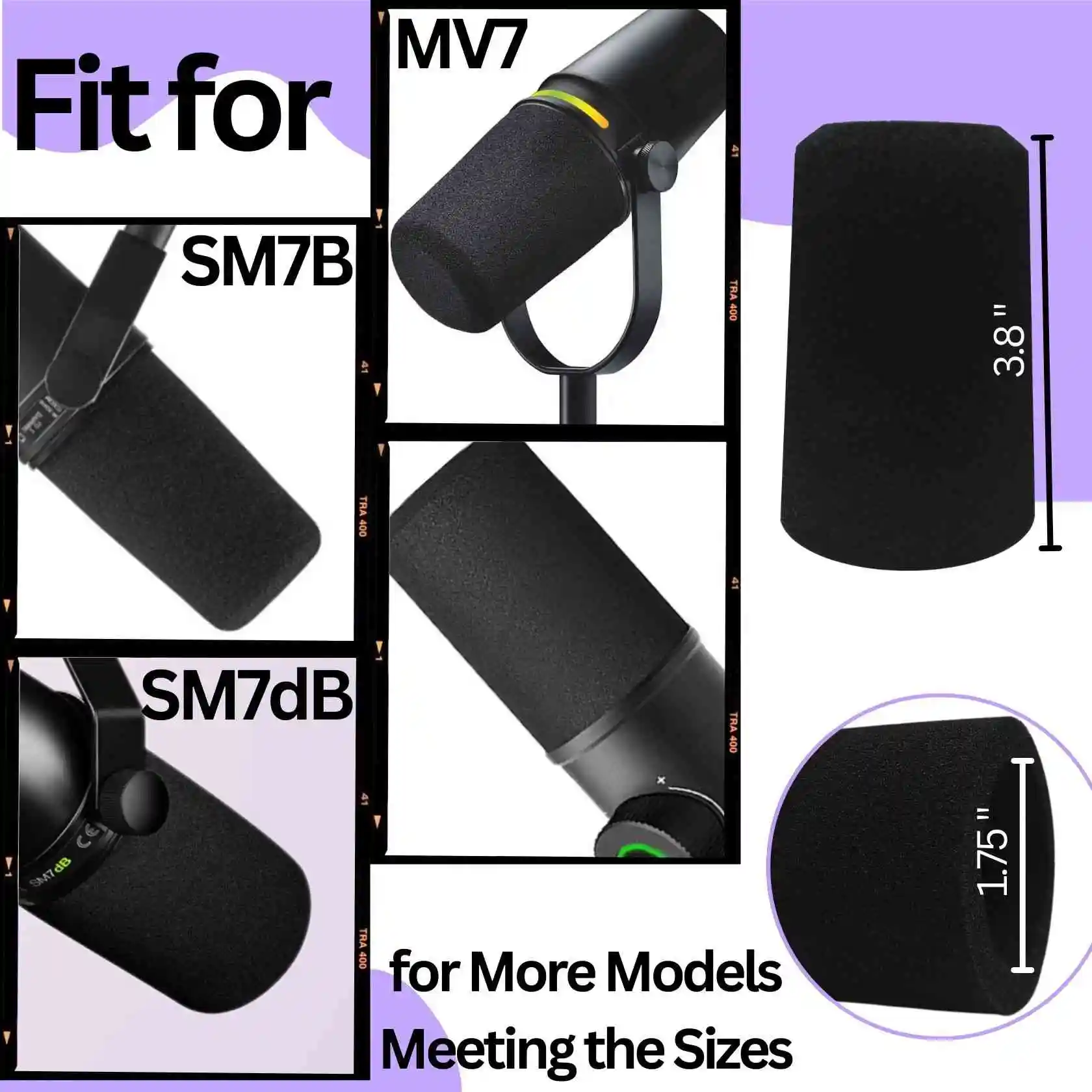 Ветрозащитный фильтр (поп-филь – обзор и цена Shure Mic Sm7B