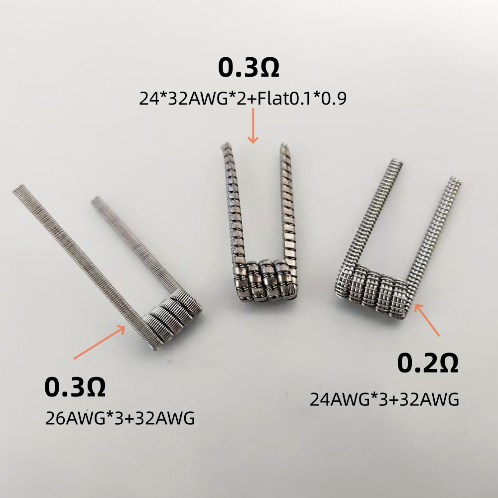 4 шт. готовых проводов с резис – обзор и цена Coil Building Kit