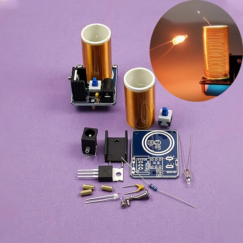 Мини-комплект катушек Тесла BD – обзор и цена Coil Building Kit