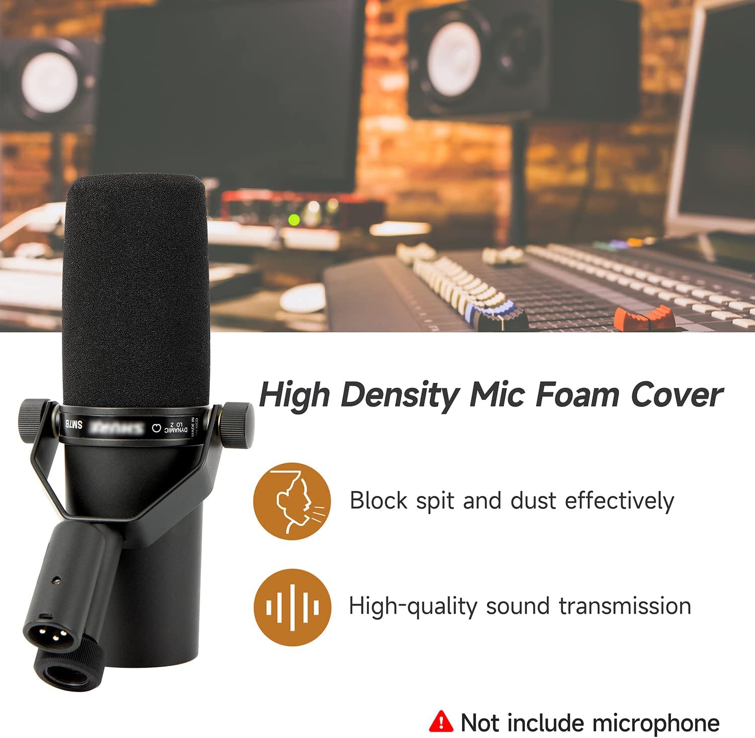 1 шт./2 шт. ветровое стекло дл – обзор и цена Shure Mic Sm7B