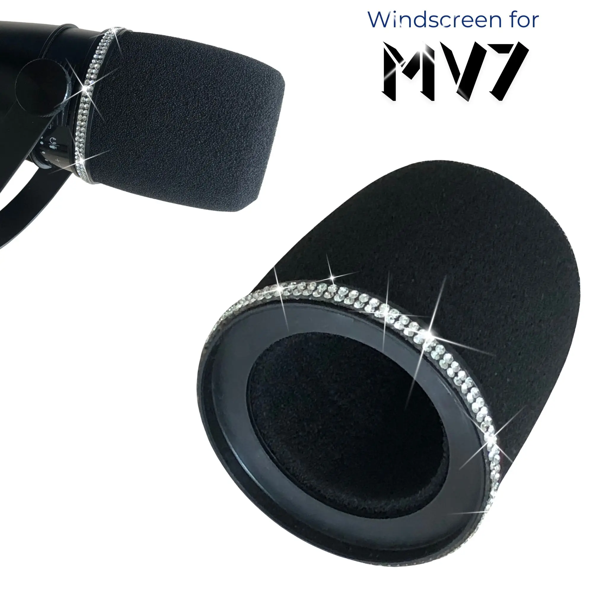 Блестящий пенопластовый поп-фи – обзор и цена Shure Mic Mv7